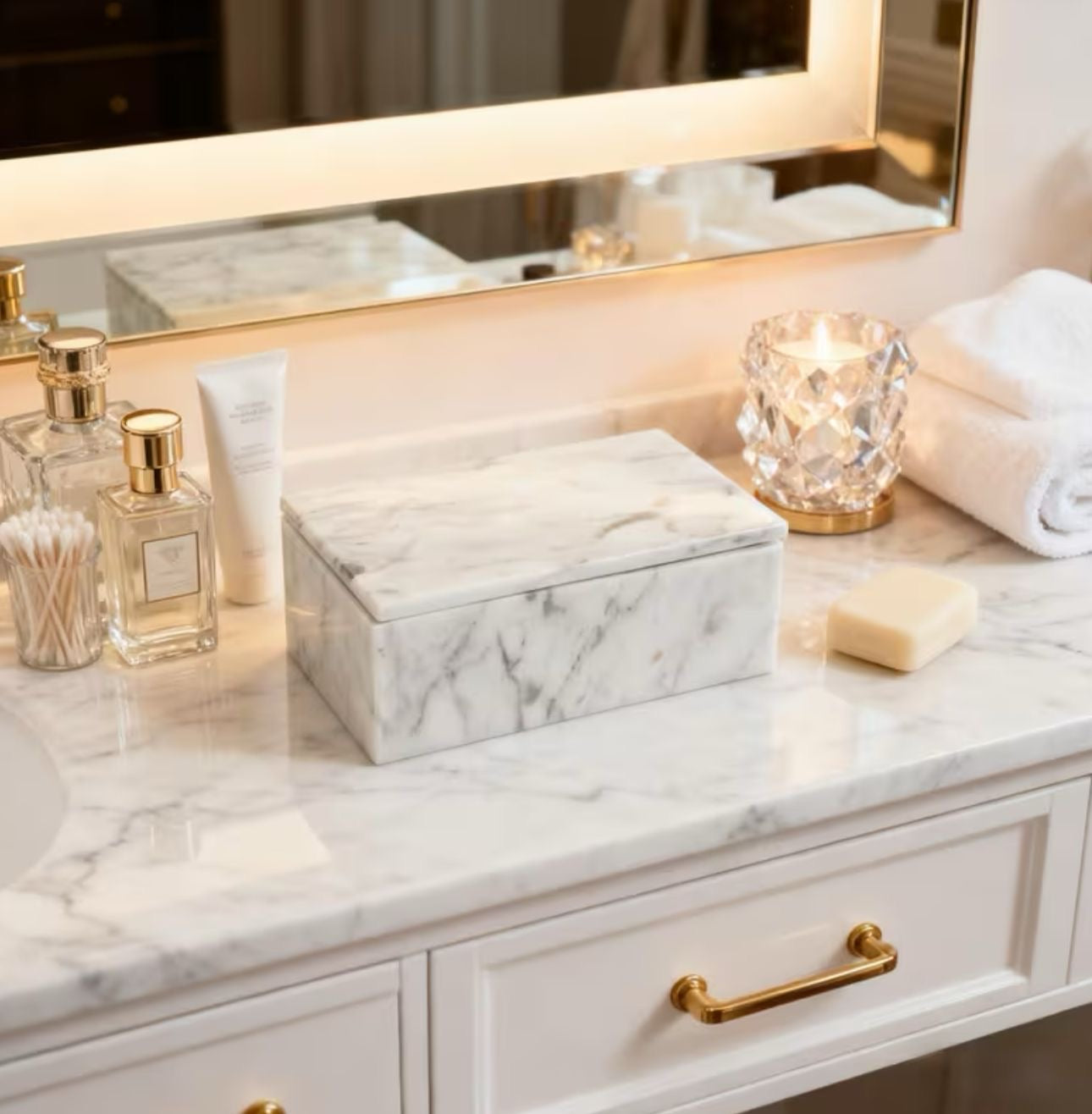 White onyx marble