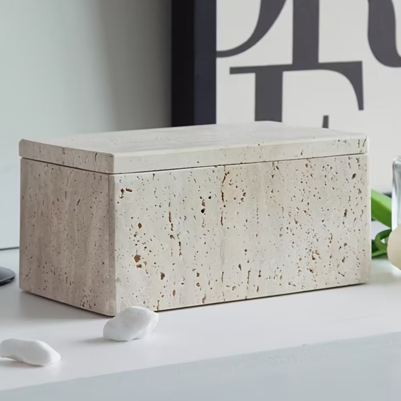 Unpolished marble
