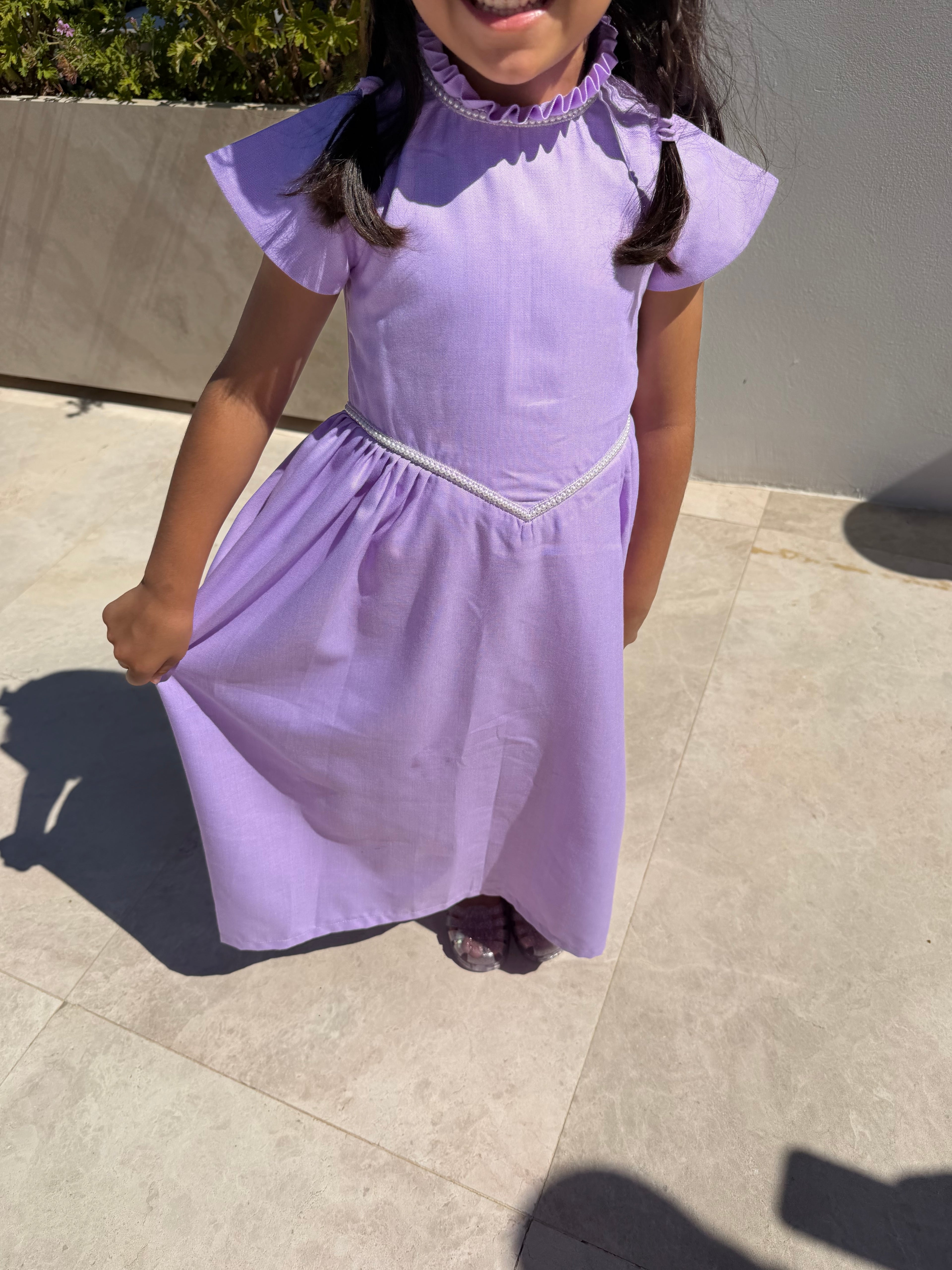 twirl mini dress purple Ashley Lauren 4923 74-1183 / Lilac / 8