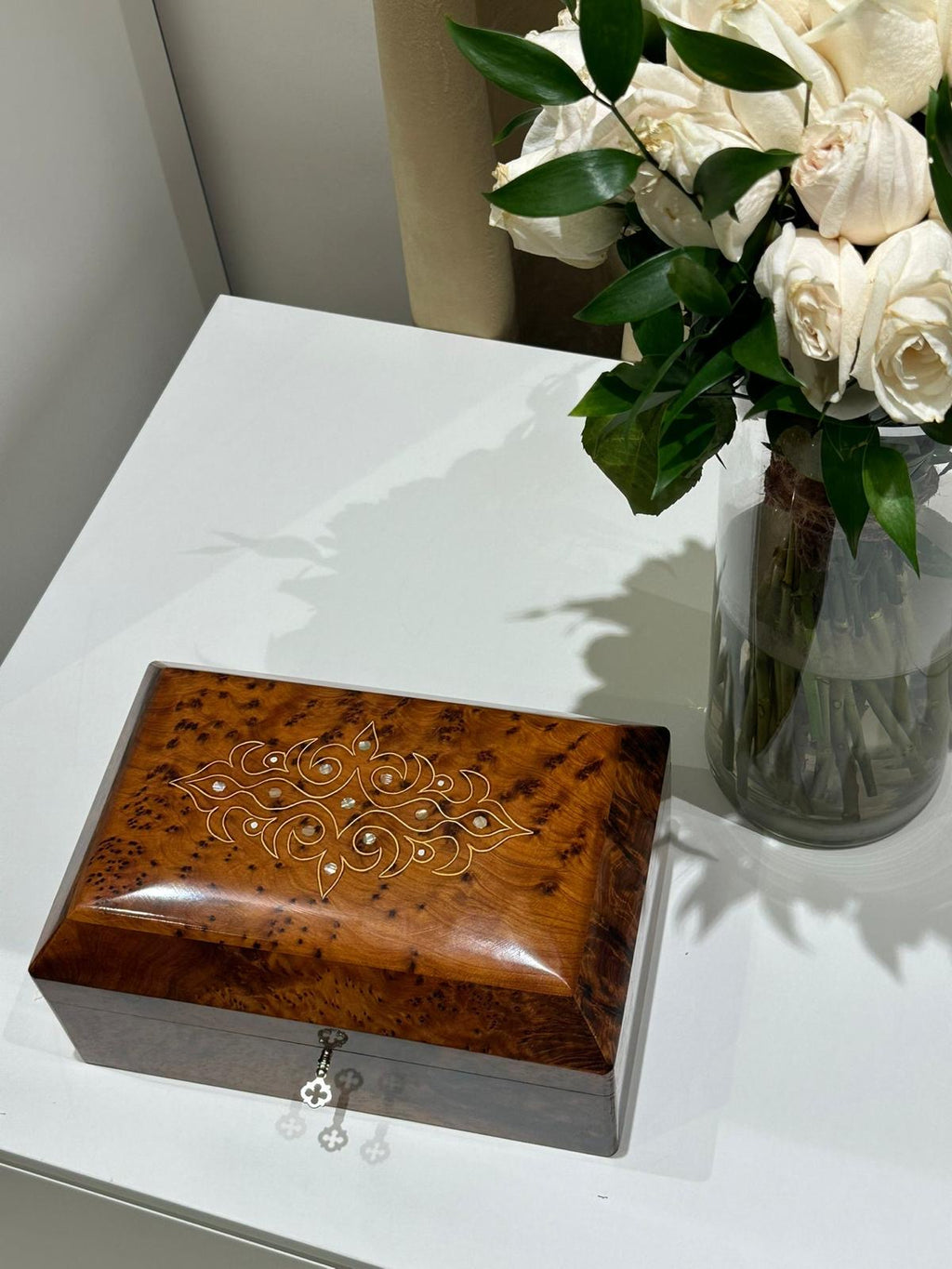 Morrocan wood box