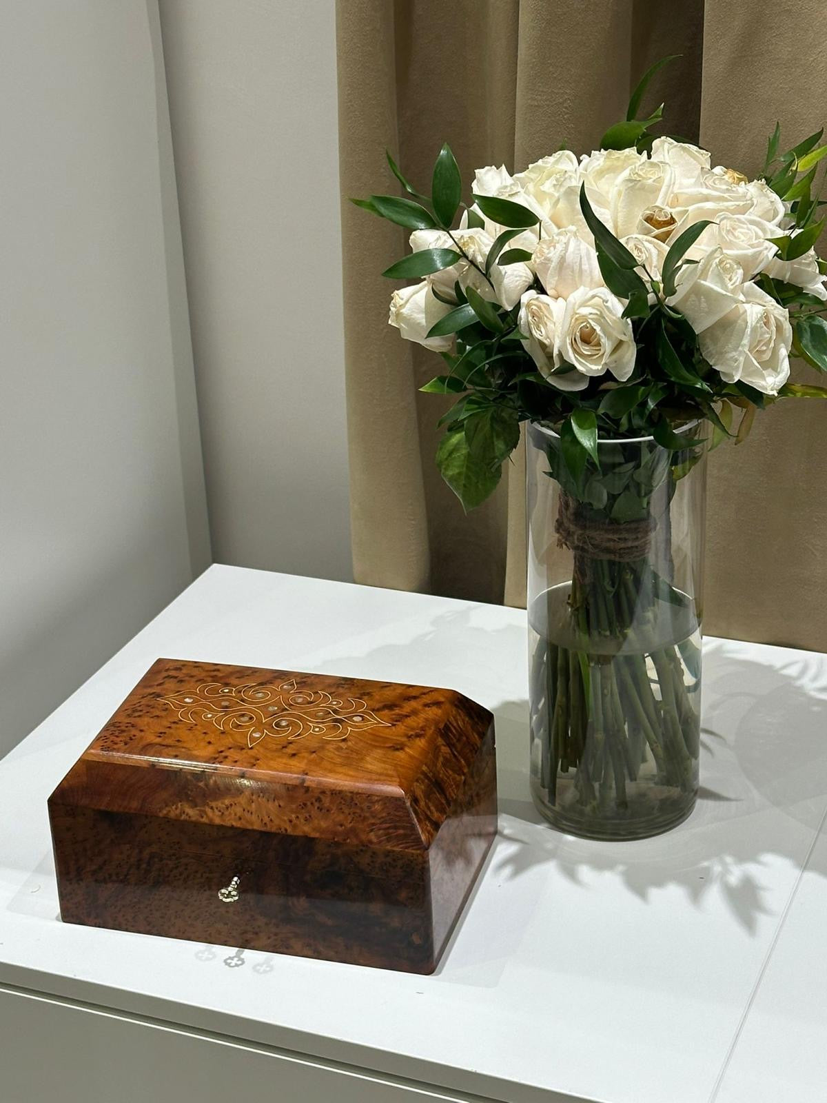 Morrocan wood box